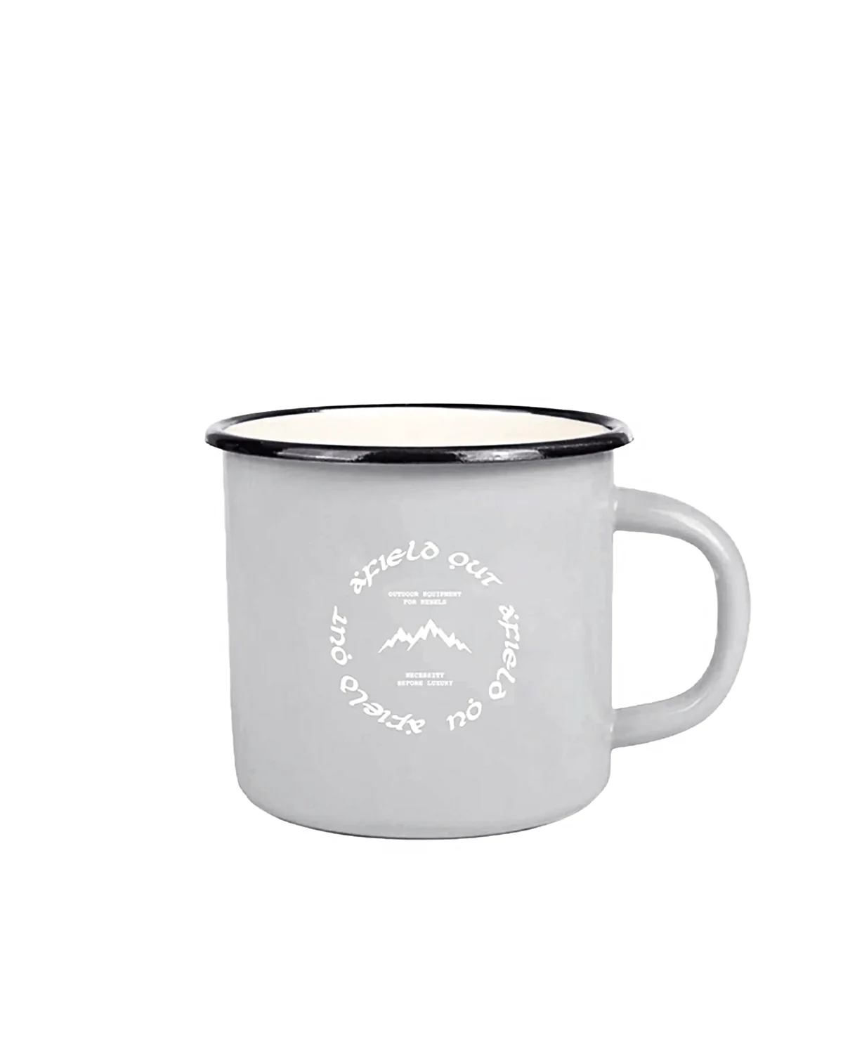 Canyon Enamel Mug Grey