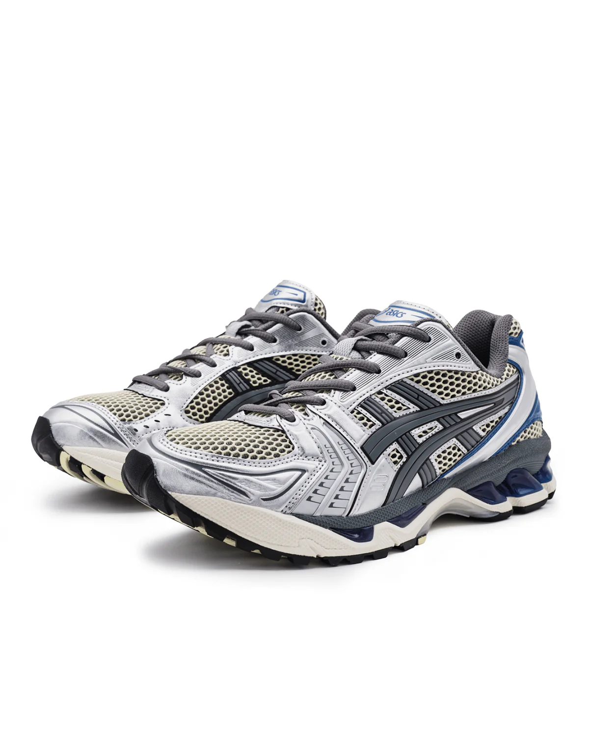 Gel-Kayano 14 Soft Yellow/Asics Blue - Image 2