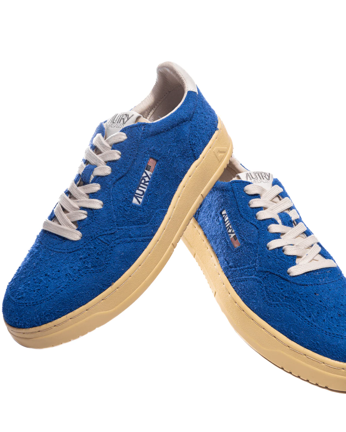 Medalist Low Hair/Suede Bluette - Image 4