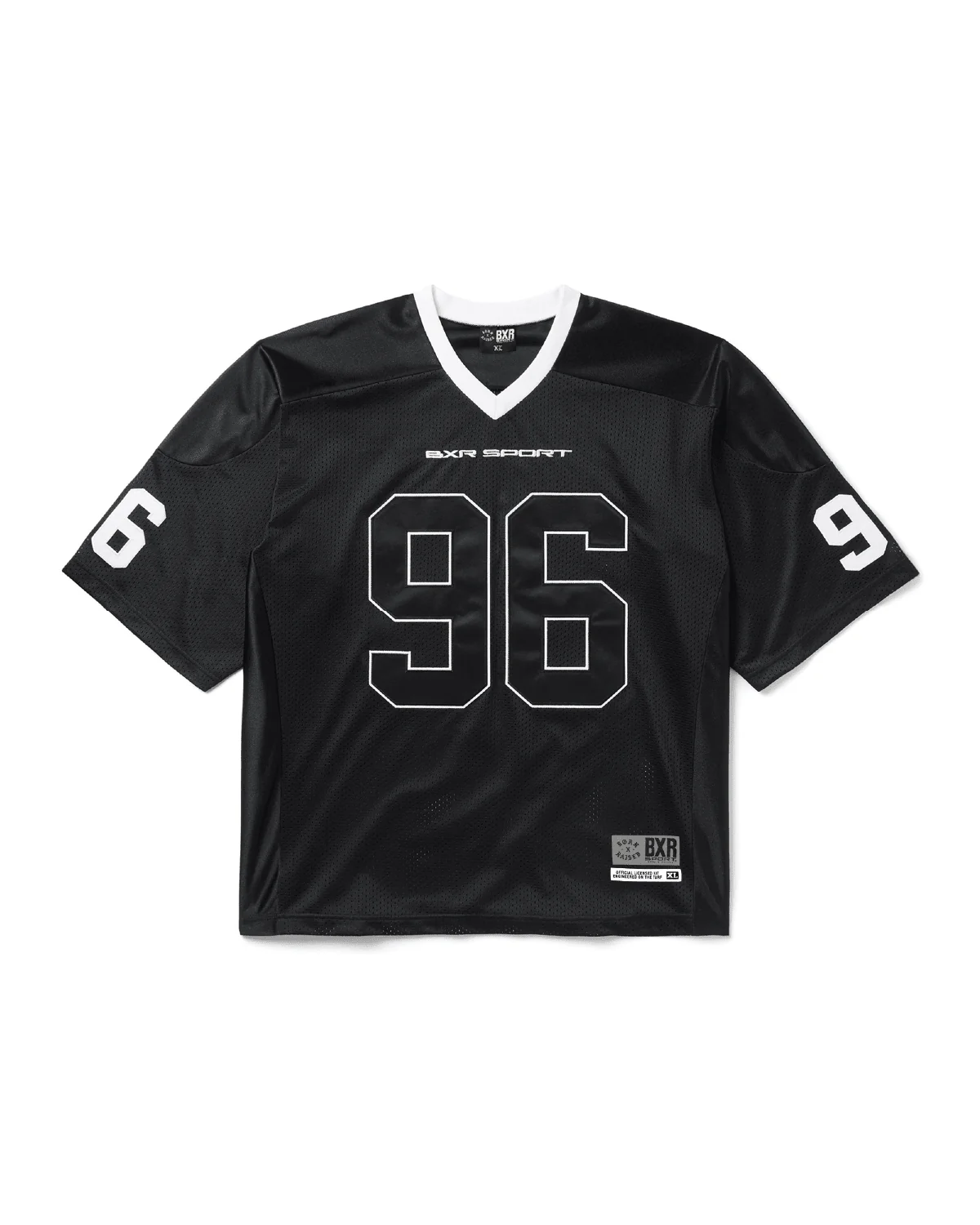 BxR Sport: 96 Football Jersey Black