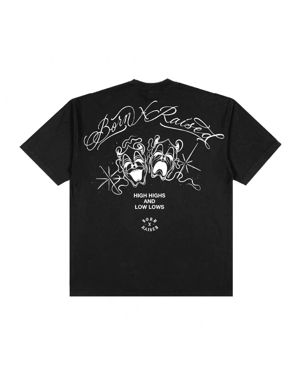 High Highs & Low Lows Tee Black
