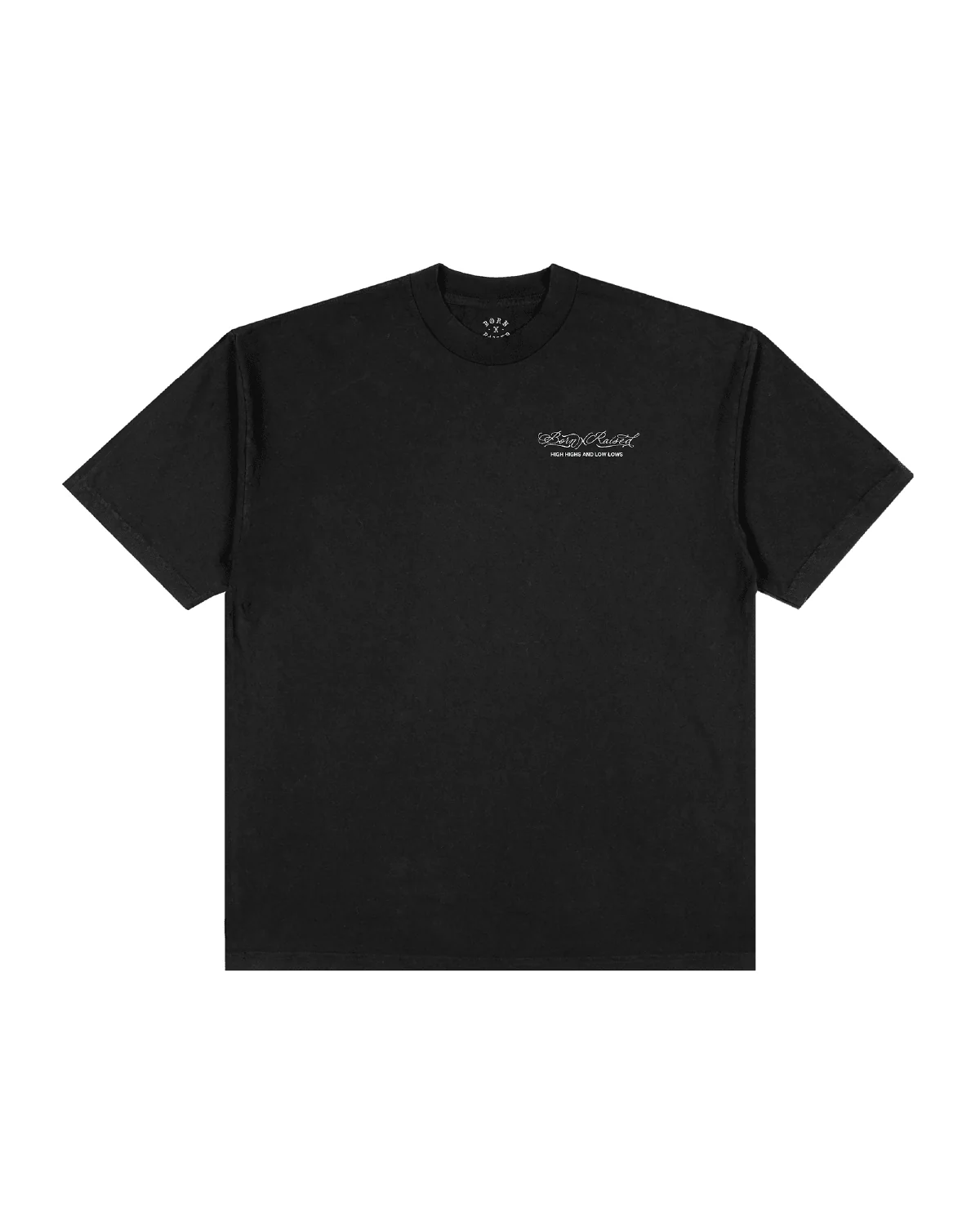 High Highs & Low Lows Tee Black - Image 2