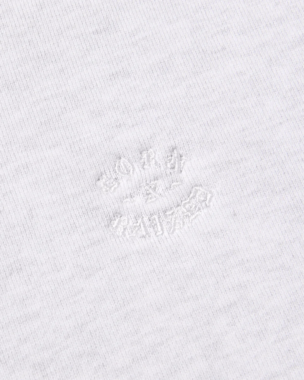 Micro Rocker Crewneck Heather Grey - Image 4