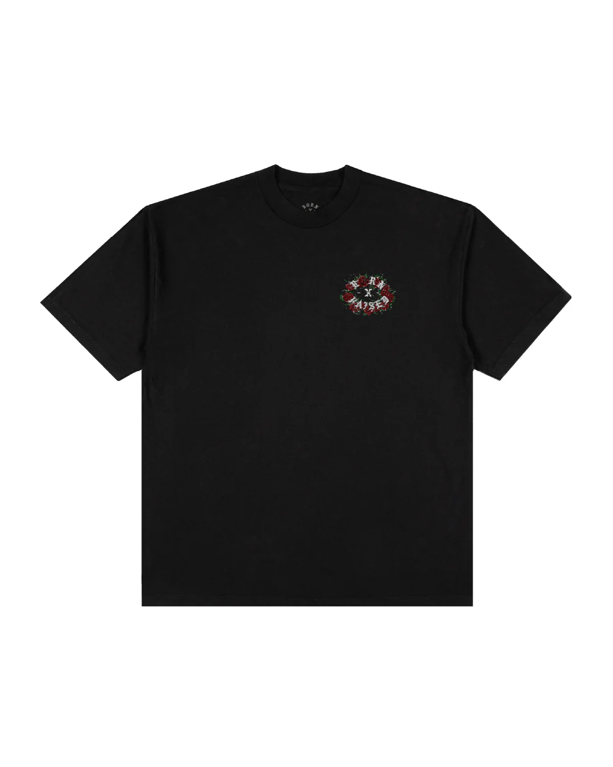 Roses Rocker Tee Black - Image 2