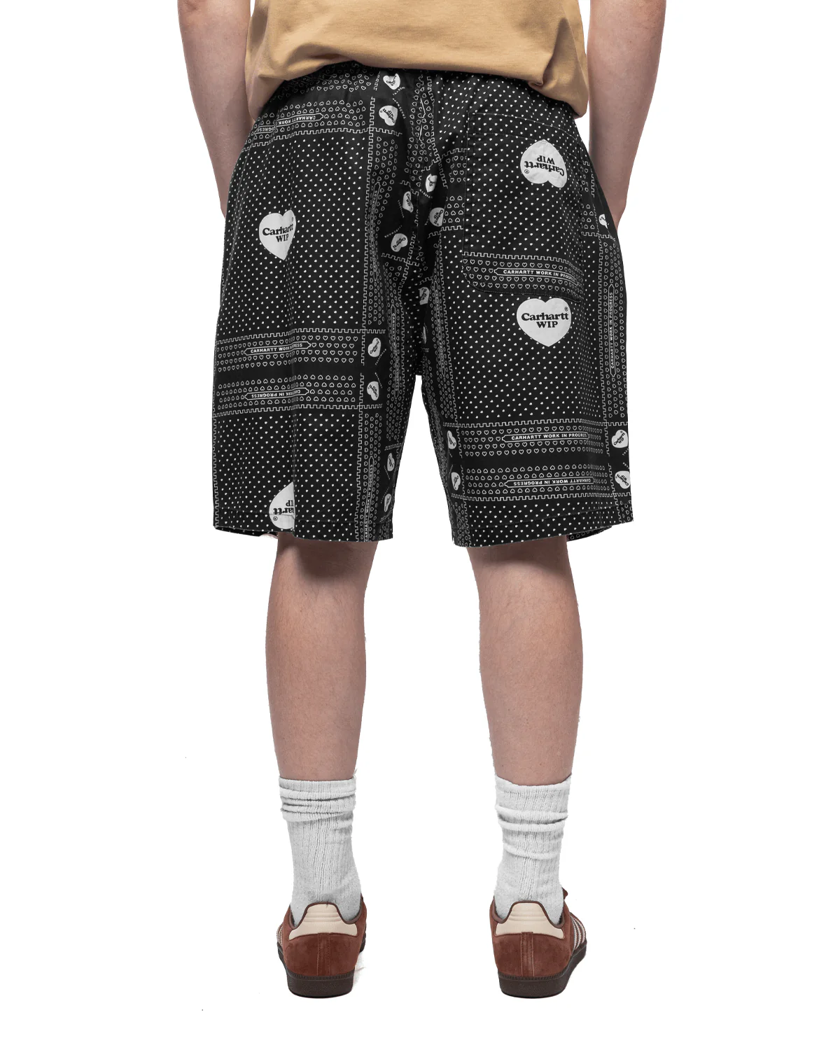 Heart Bandana Short Black - Image 3