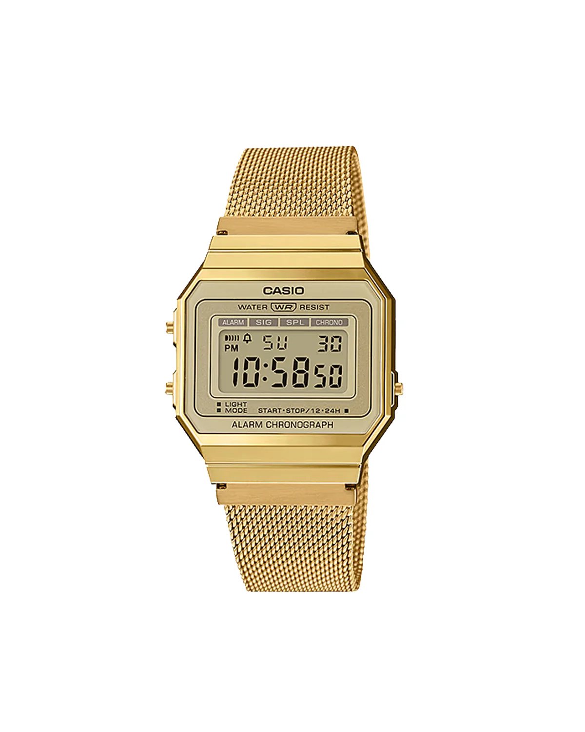 Vintage Full Gold Metal Watch A700WMG-9AVT