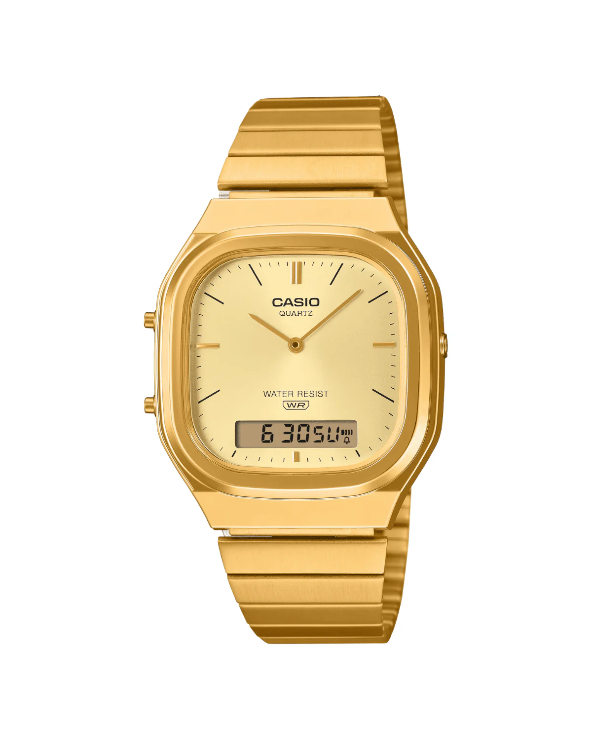Vintage Gold Stainless Steel Watch AQ240EG-9A