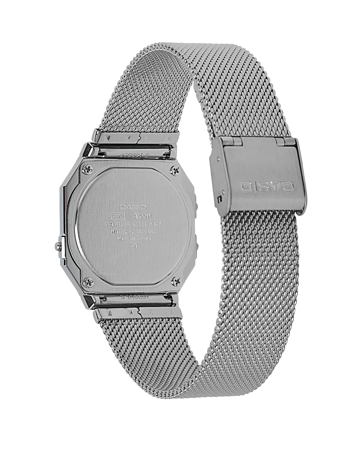 Vintage Stainless Steel Silver Watch A700WM-7AVT - Image 2