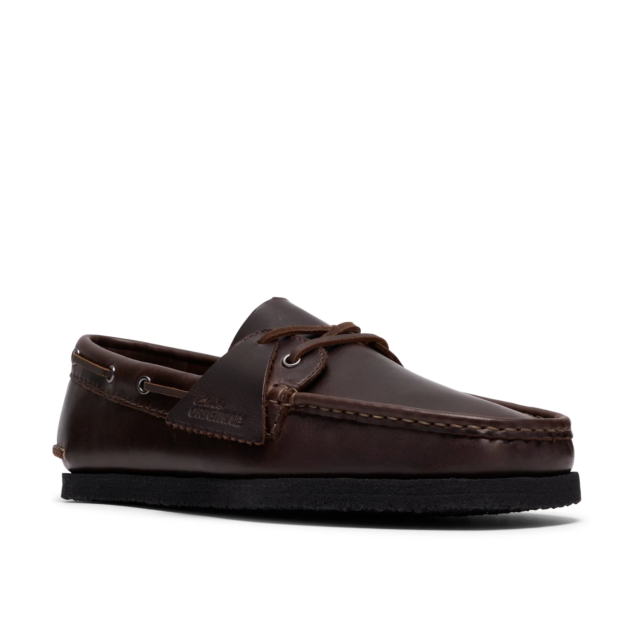 Godney Boat Brown Leather - Image 3