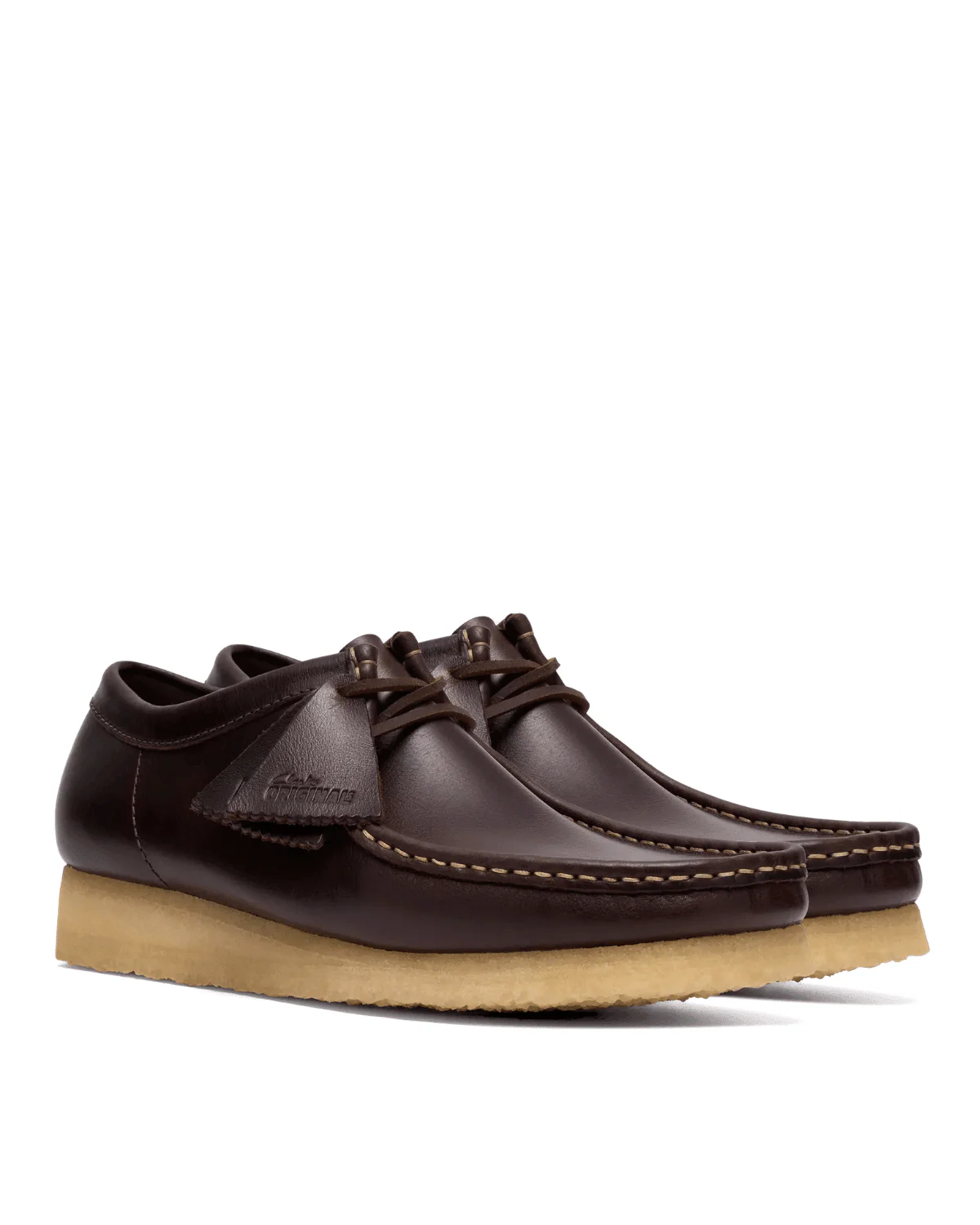 Wallabee Leather Pack Dark Brown - Image 2