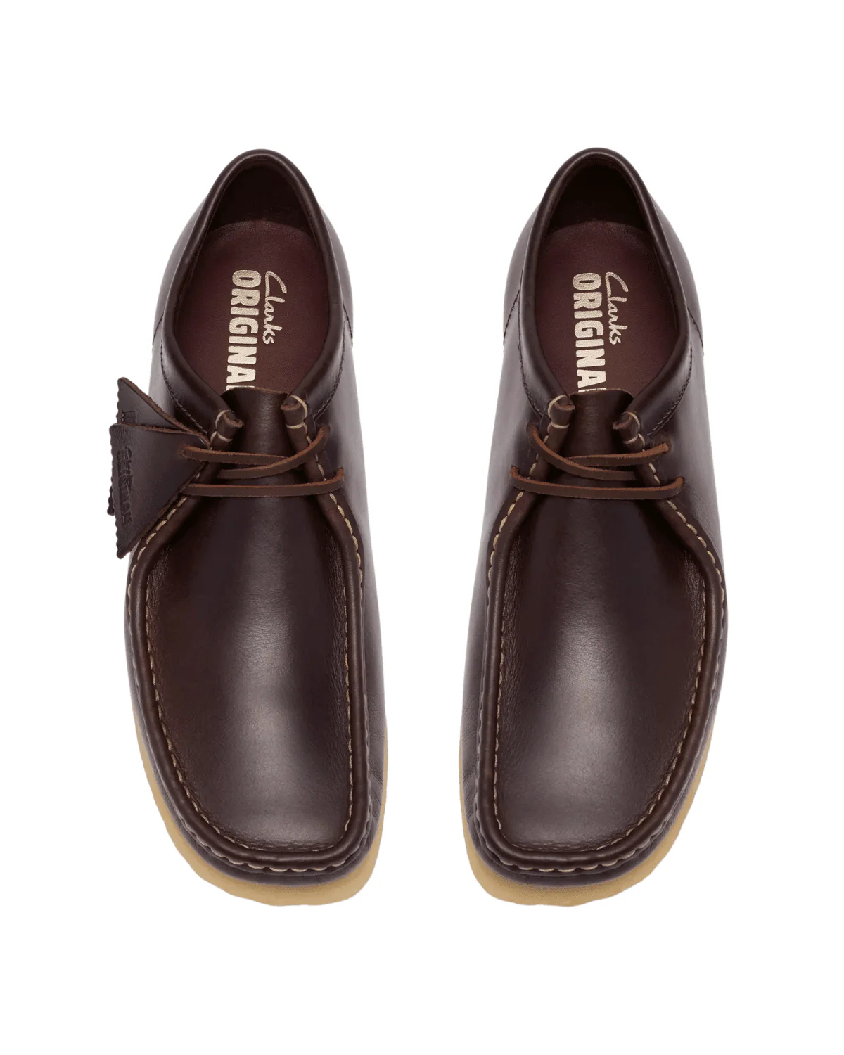 Wallabee Leather Pack Dark Brown - Image 5