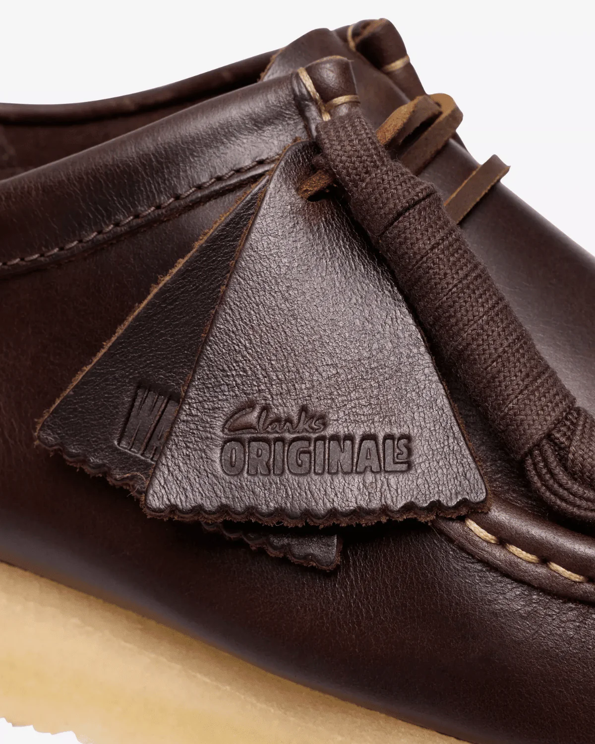 Wallabee Leather Pack Dark Brown - Image 6