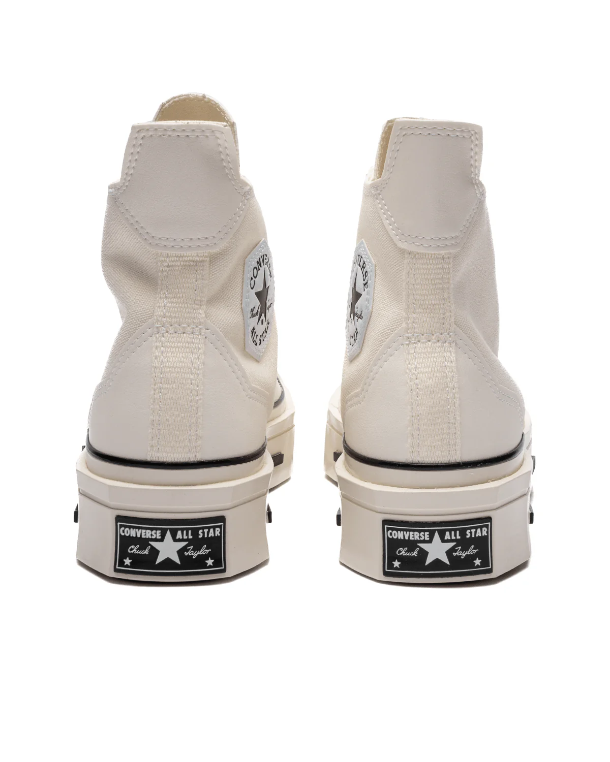 Chuck 70 De Luxe Squared Egret/Black/Egret - Image 3