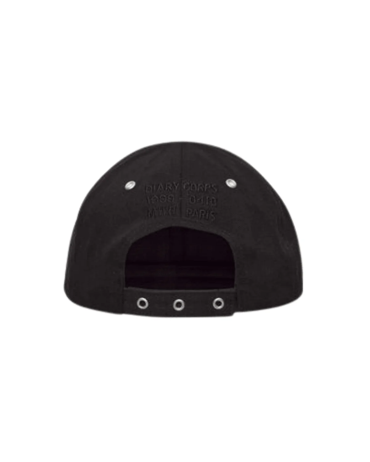Eyelet Cap Black - Image 3