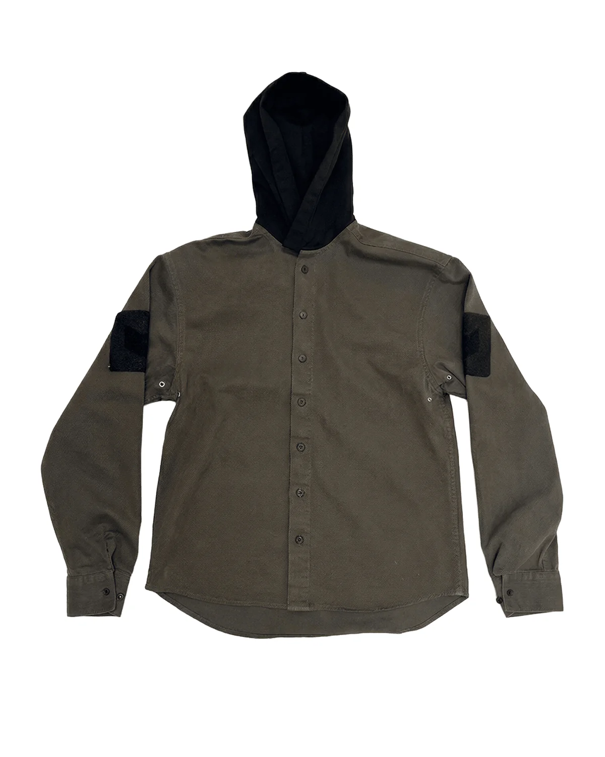 Hooded Shirt Khaki
