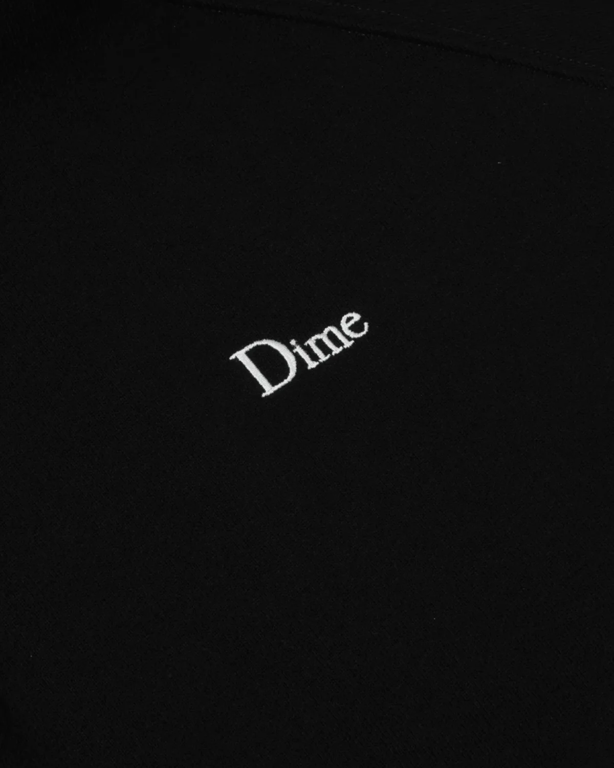Classic Small Logo Zip Hoodie Black - Image 4