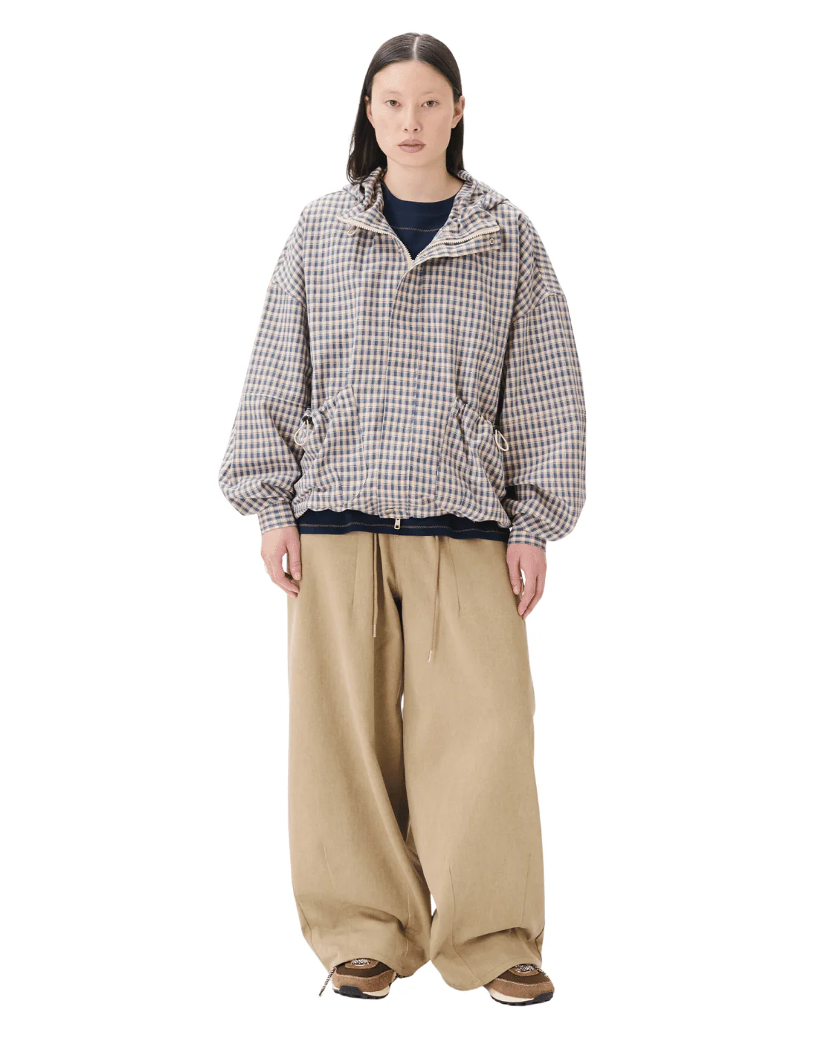 Double Dart Denim Jeans Light Brown - Image 3