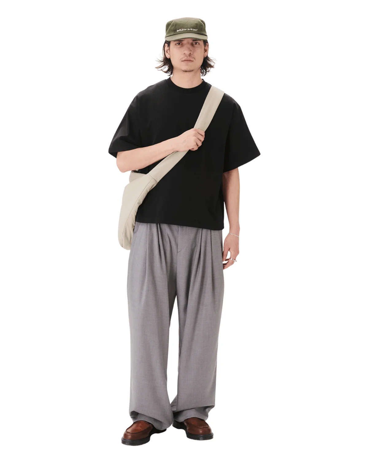 Signature Cropped Tee Black - Image 3