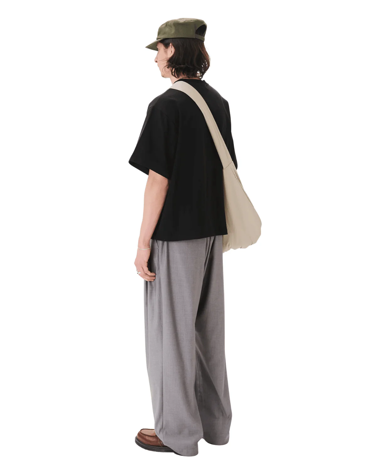 Signature Cropped Tee Black - Image 4