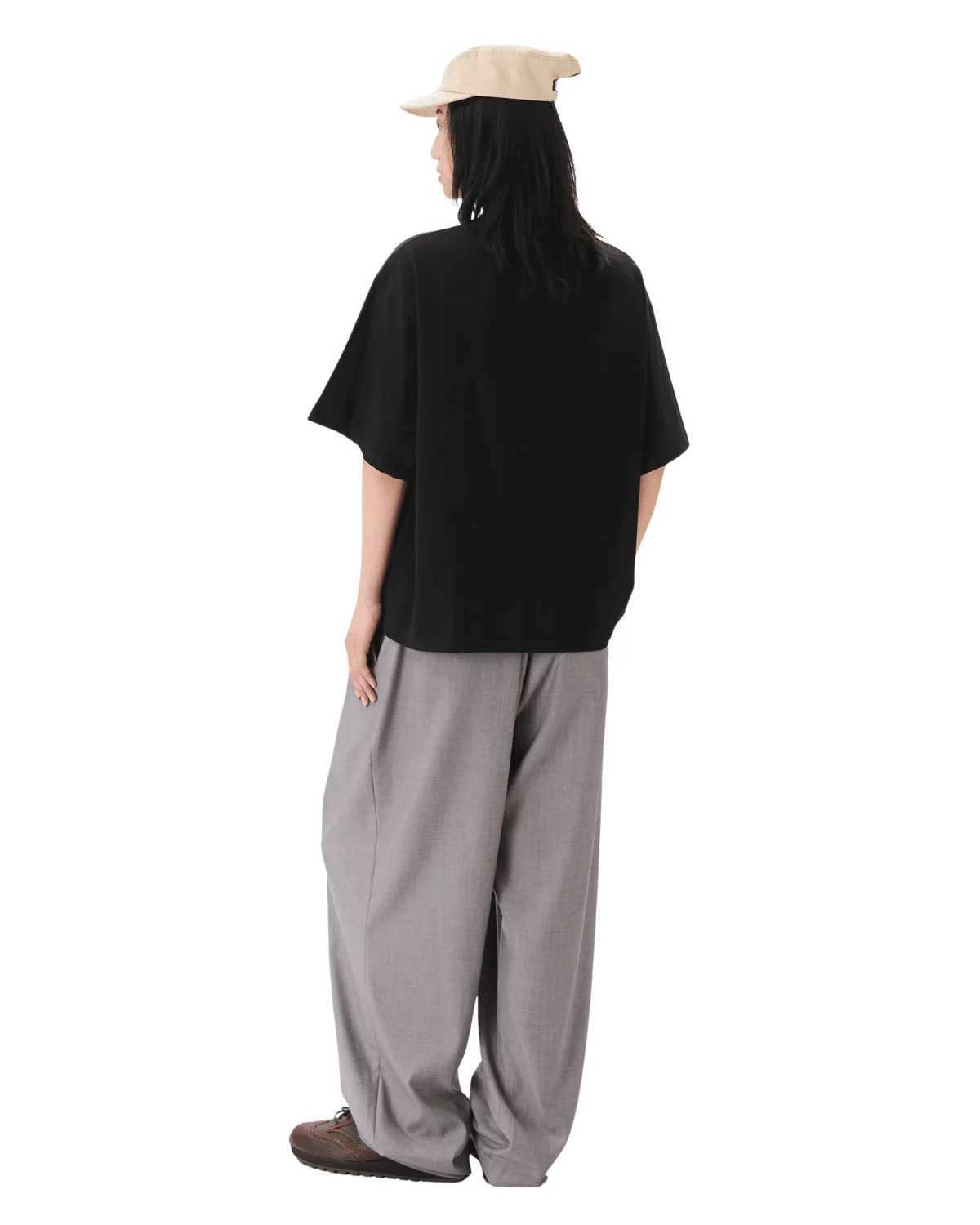 Signature Cropped Tee Black - Image 6