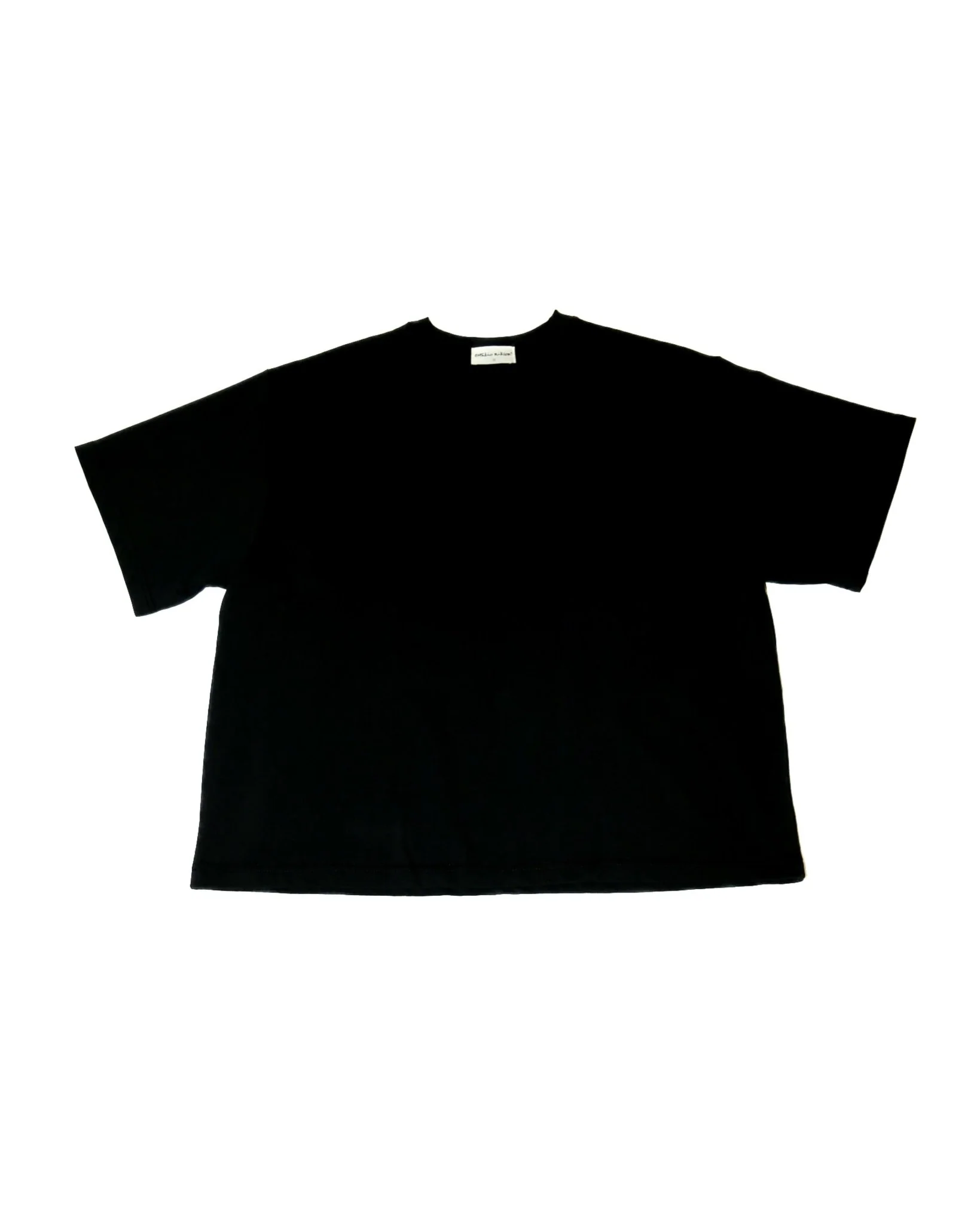 Signature Cropped Tee Black - Image 7