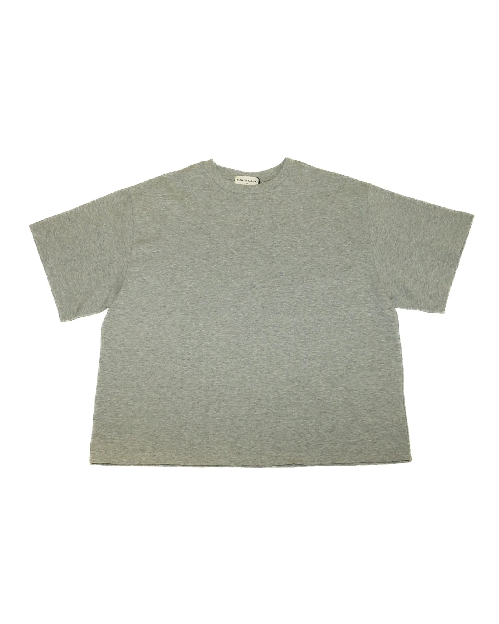Signature Cropped Tee Grey - Image 2
