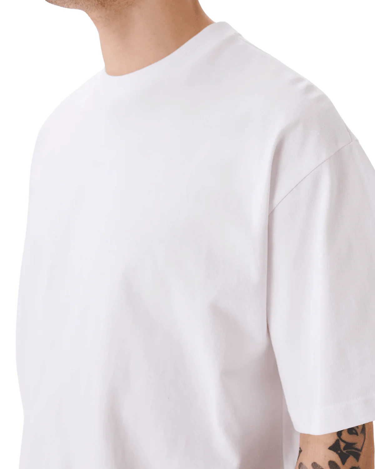 Signature Cropped Tee White - Image 2