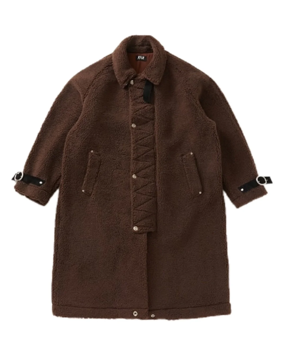 Boa 2-Way Coat Brown