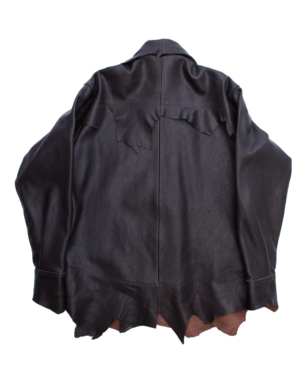Prototype Leather Shirt Black - Image 2