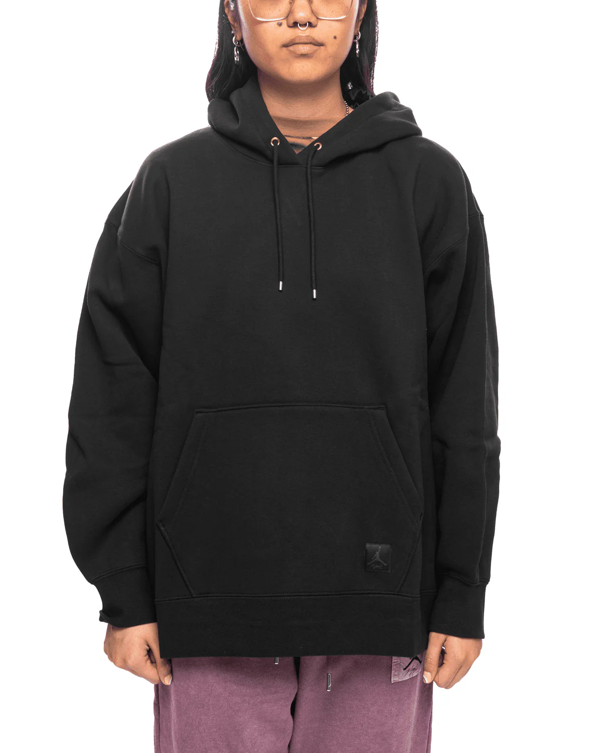 Wmns Flight Fleece Pullover Hoodie Black