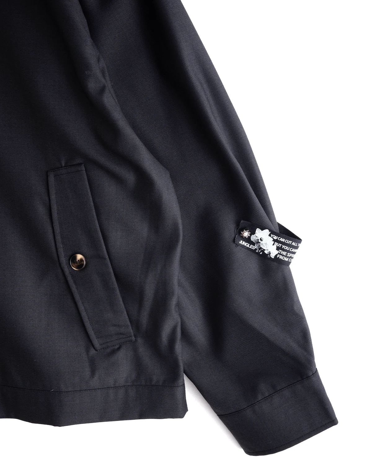 Wasp Golf Jacket Black - Image 3