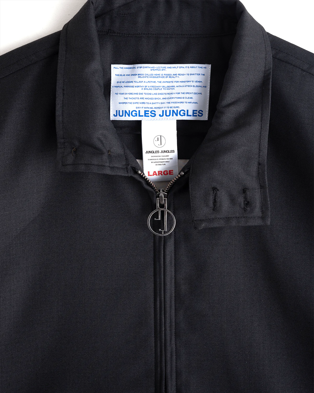 Wasp Golf Jacket Black - Image 4