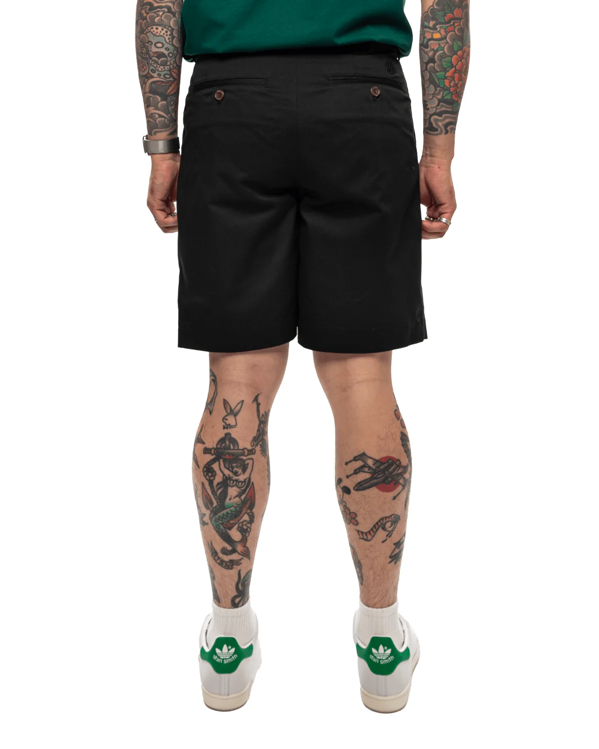 Pleated Short 'Black' - Image 3