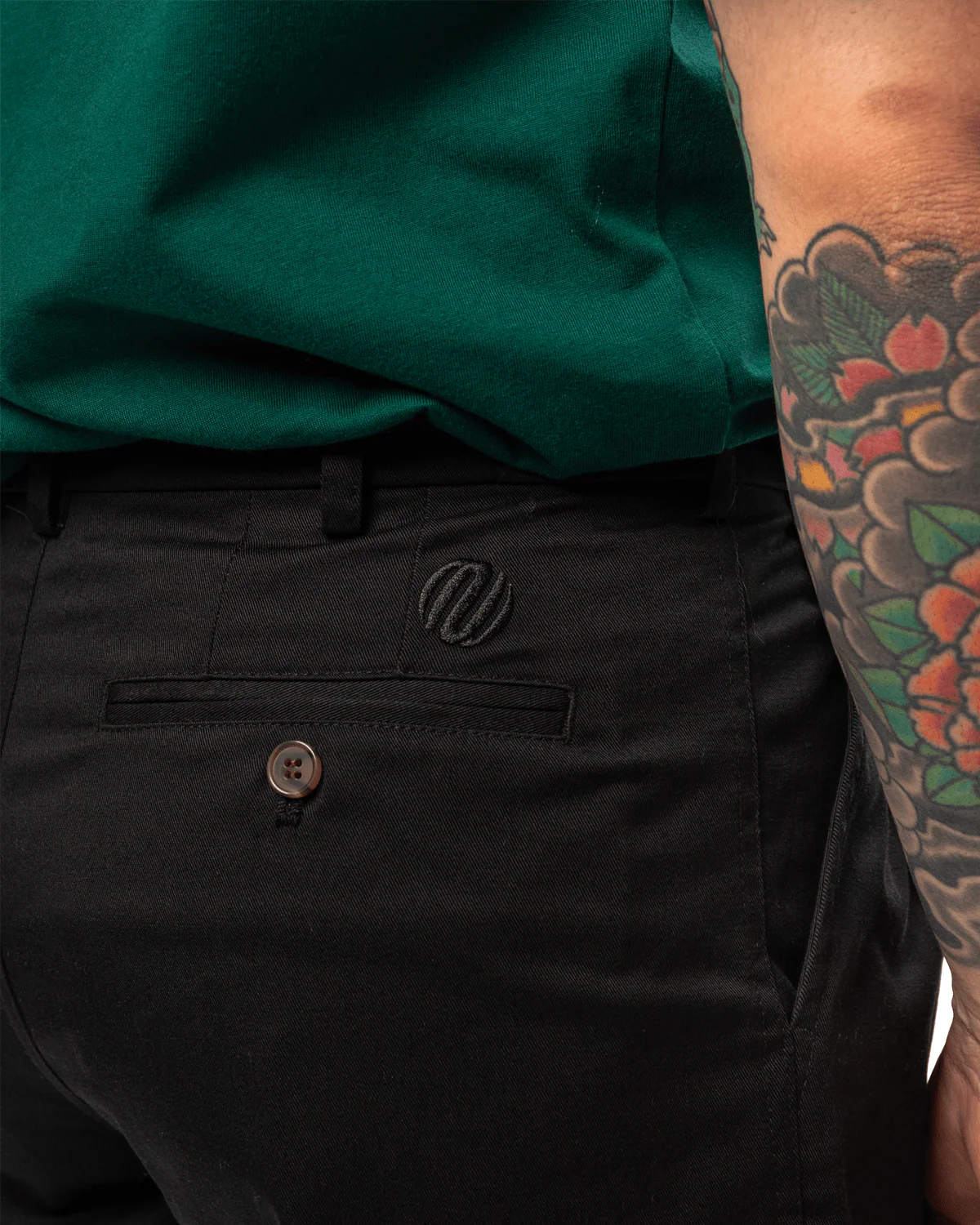 Pleated Short 'Black' - Image 5