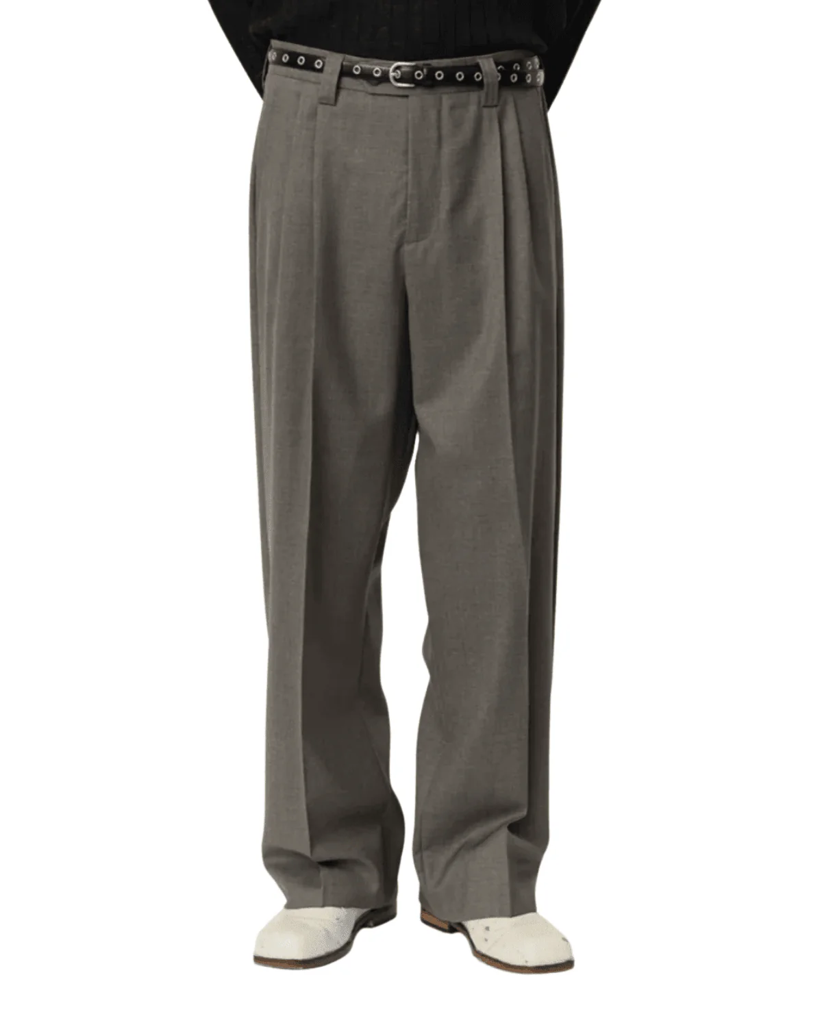 Classic Trousers Light Taupe Wool