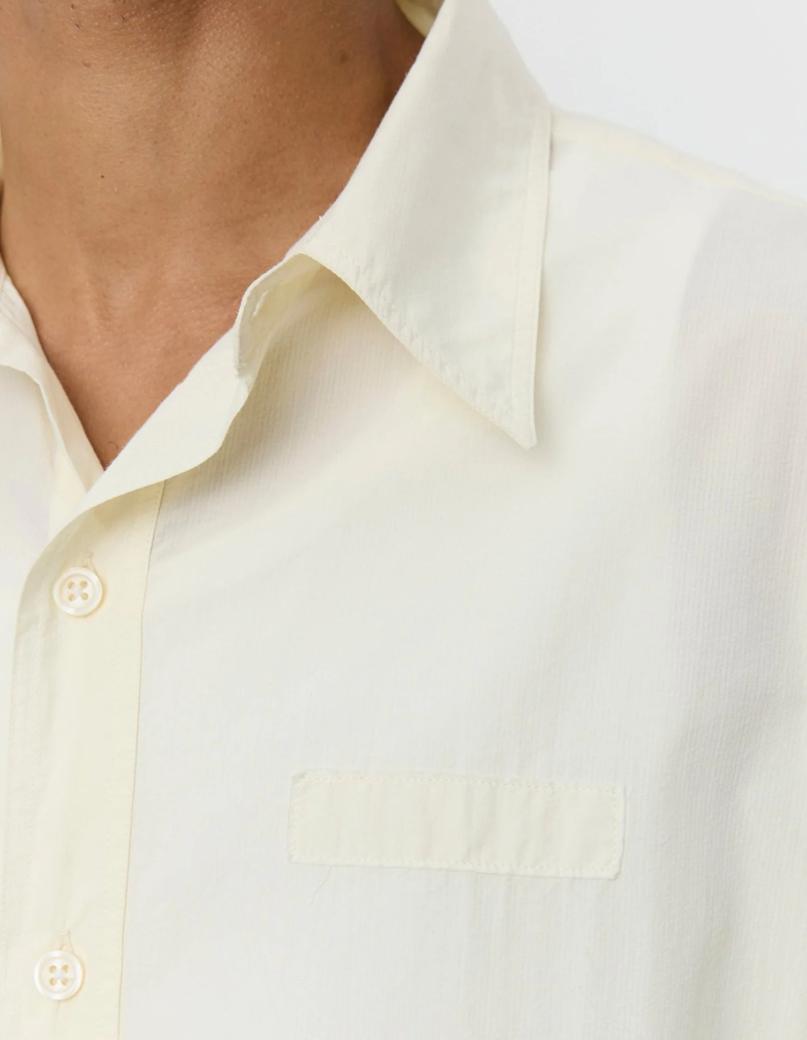 Essay Shirt Off White Micro Check - Image 3