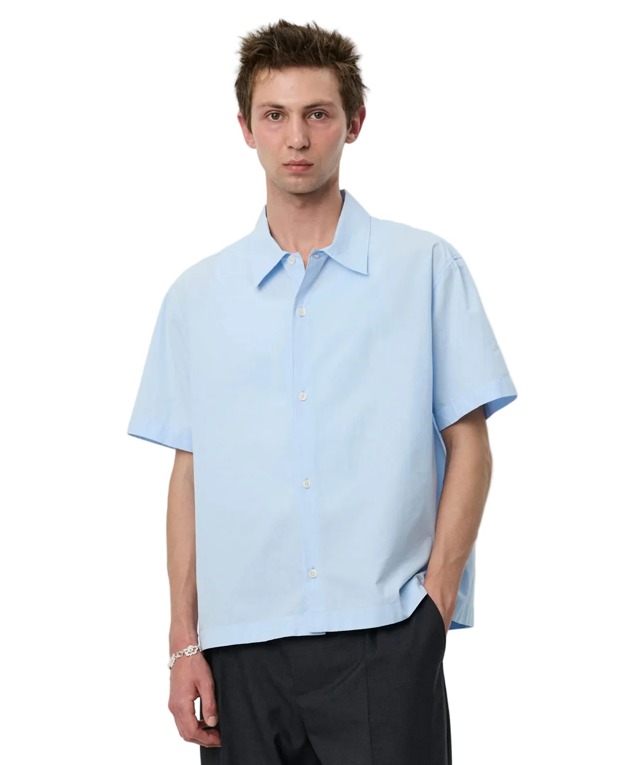 Holiday Shirt Light Blue