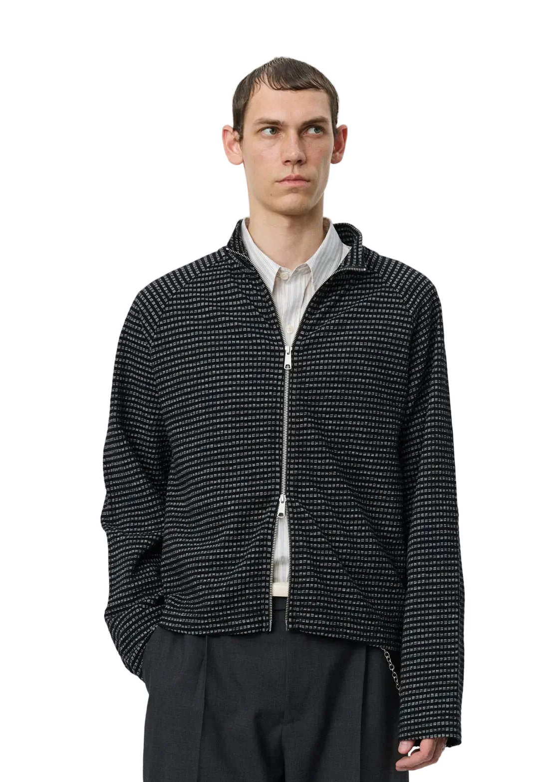 Leisure Zip Up Black Experienced Check