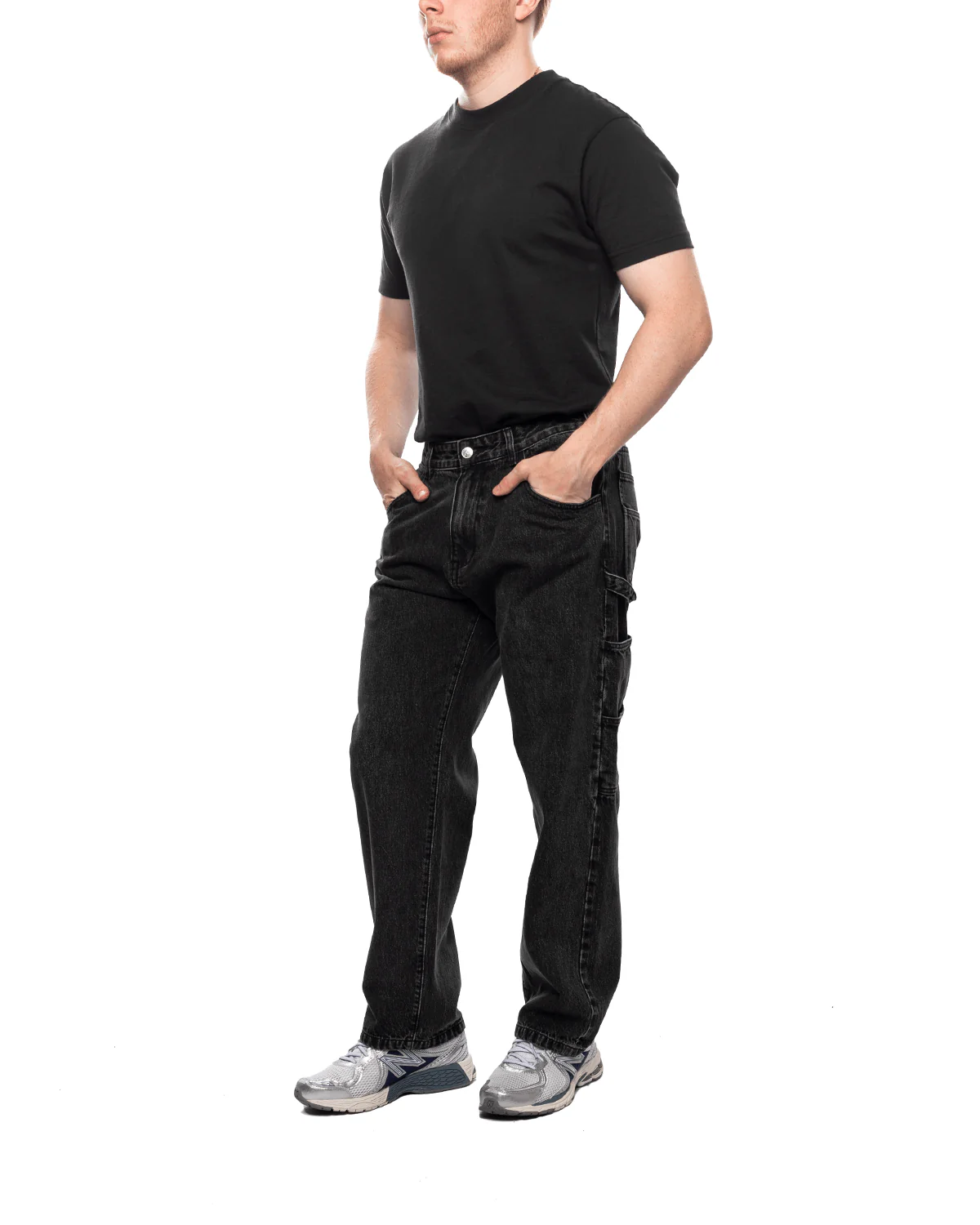 Selvedge Denim Utility Pant 'Black' - Image 2