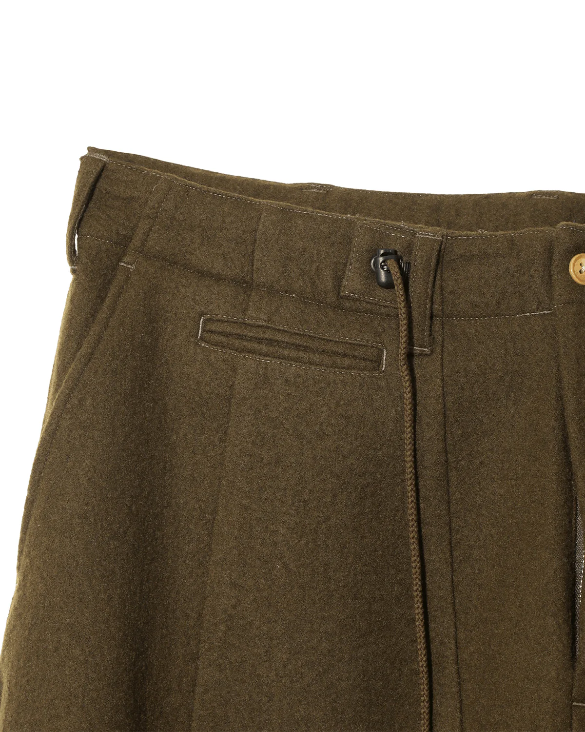 H.D. Military Pant - Shrunk Wool Olive - Image 4