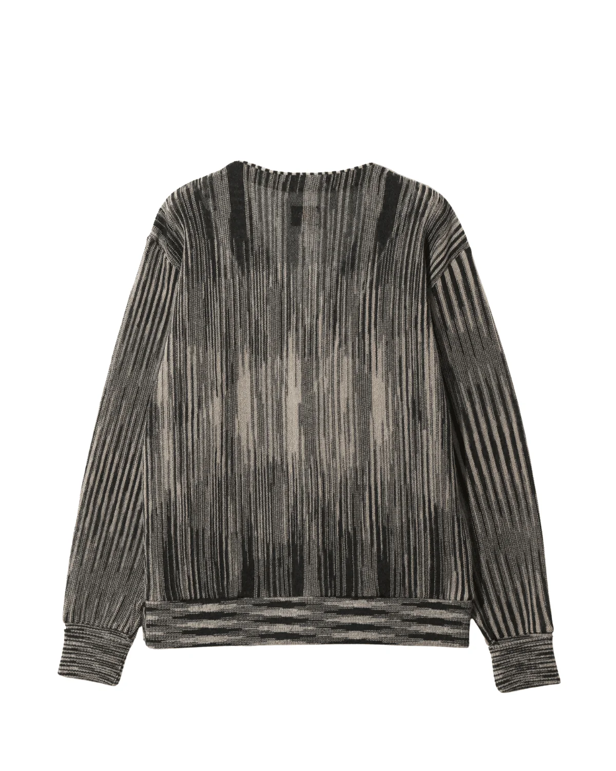 Knit Cardigan - Crepe Weave Black - Image 2
