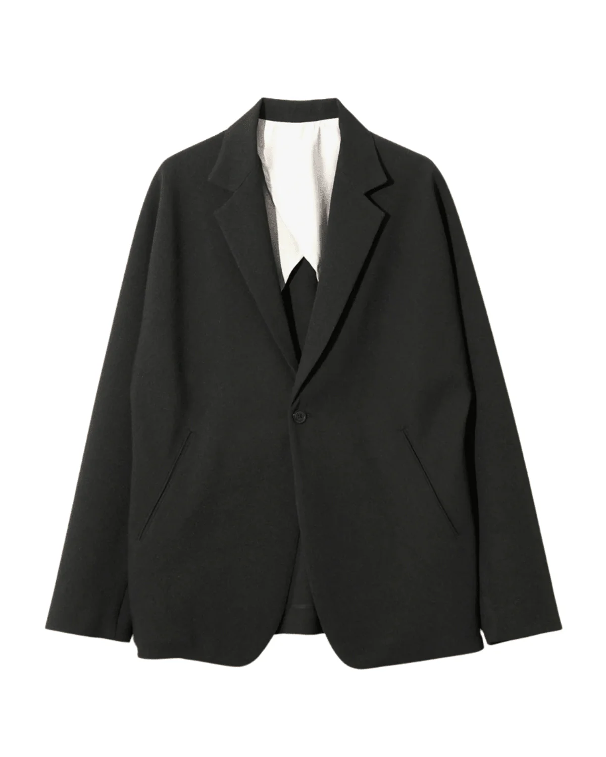Miles Jacket - Poly Double Cloth Black