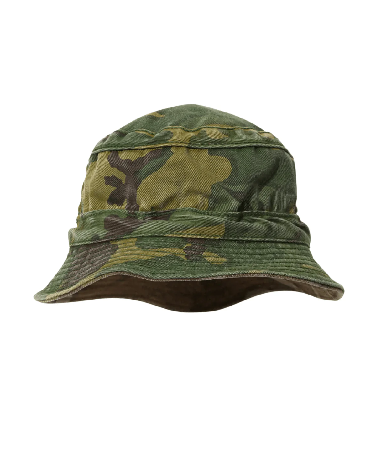 Reversible Bucket Hat - Camo Twill