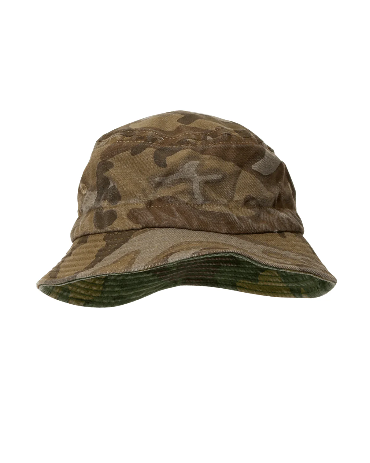 Reversible Bucket Hat - Camo Twill - Image 2