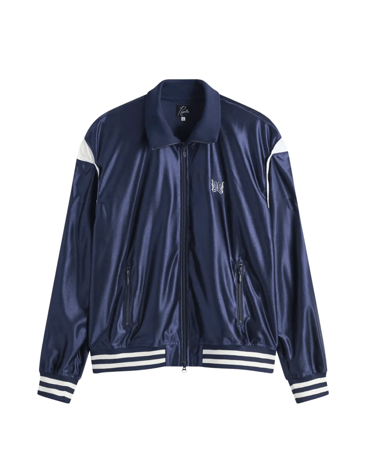 Track Jacket - Tricot Sateen Navy