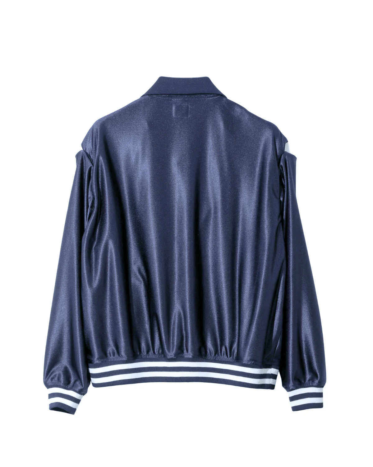 Track Jacket - Tricot Sateen Navy - Image 7