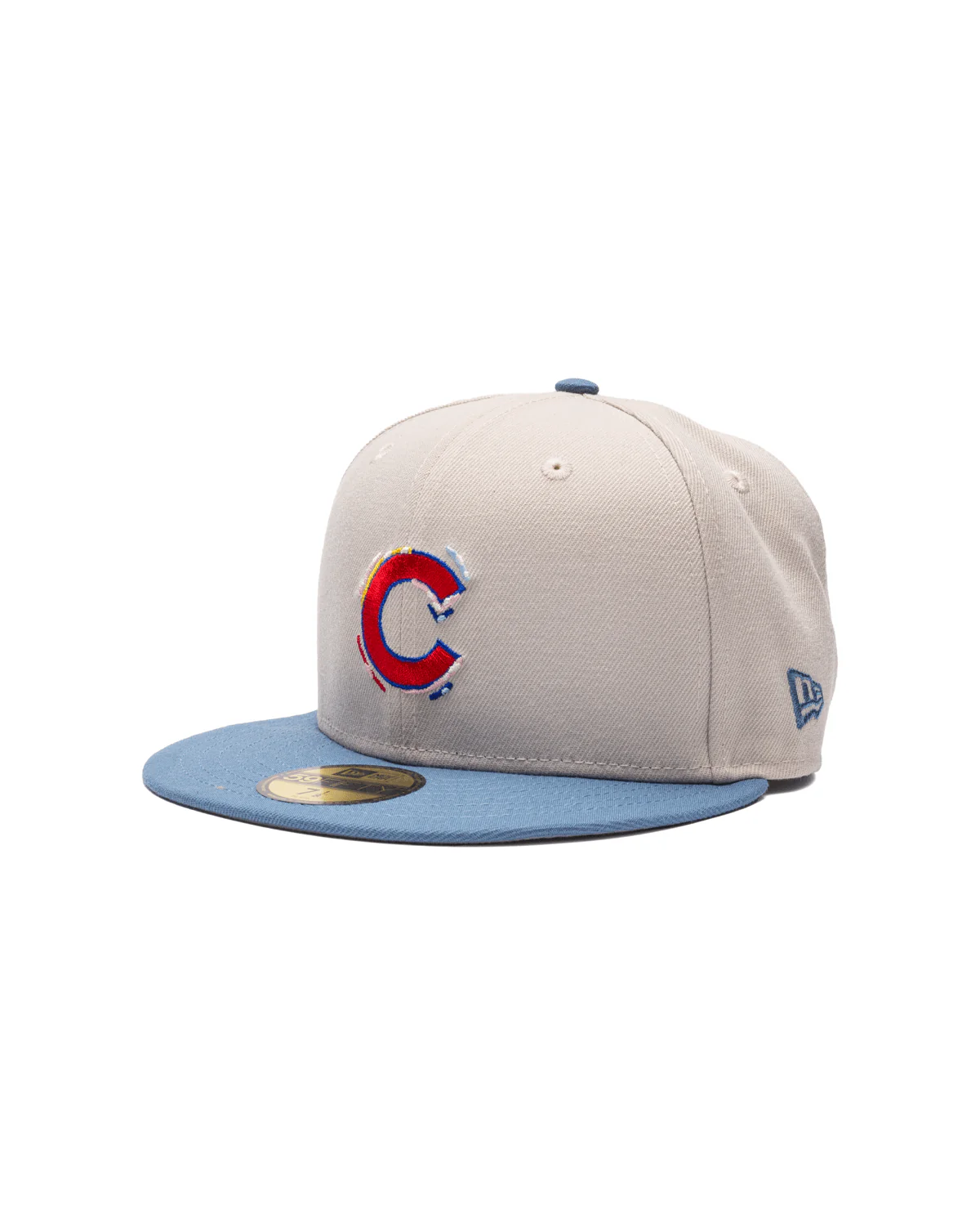 Chicago Cubs Color Brush Fitted Hat - Image 2