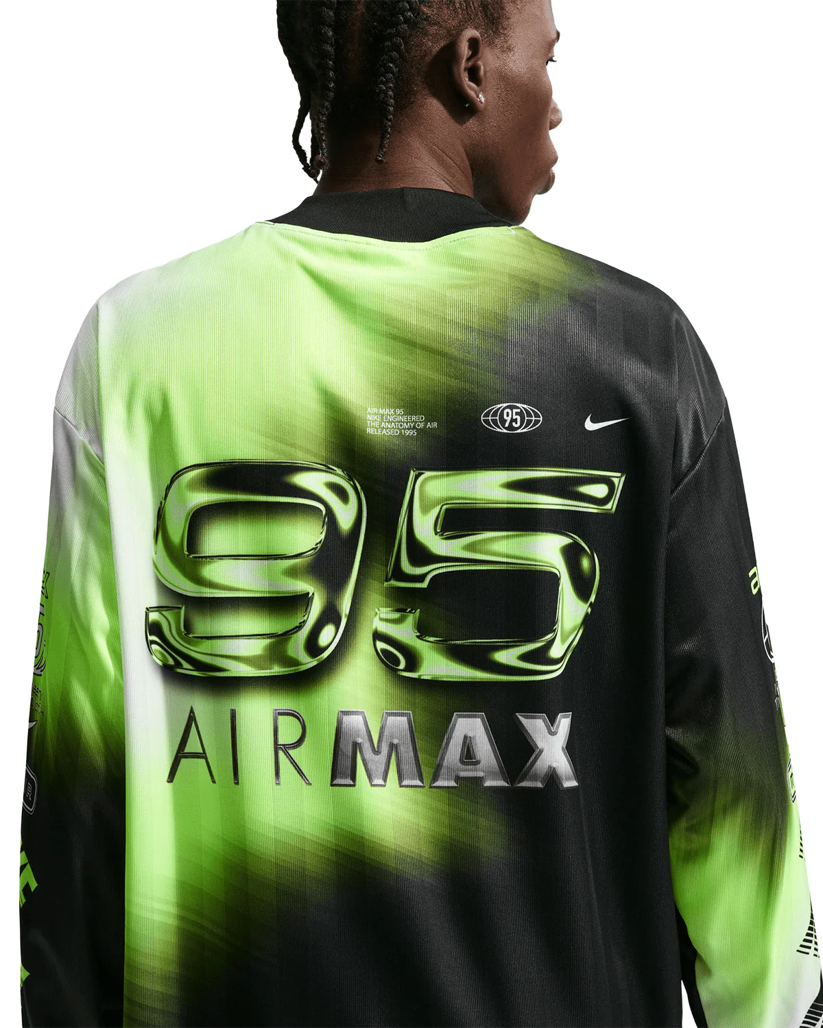 Culture of Football Dri-FIT Long Sleeve Soccer Jersey Volt - Image 3