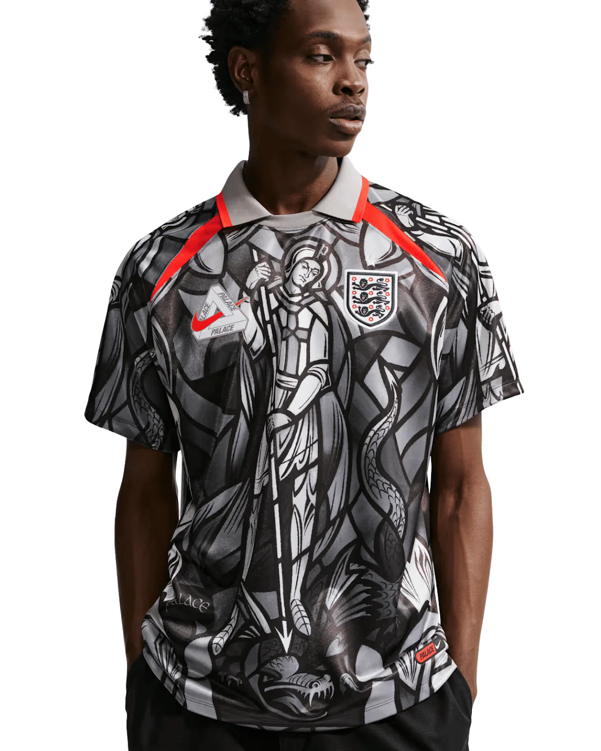England x Palace Short-Sleeve Jersey - Image 3