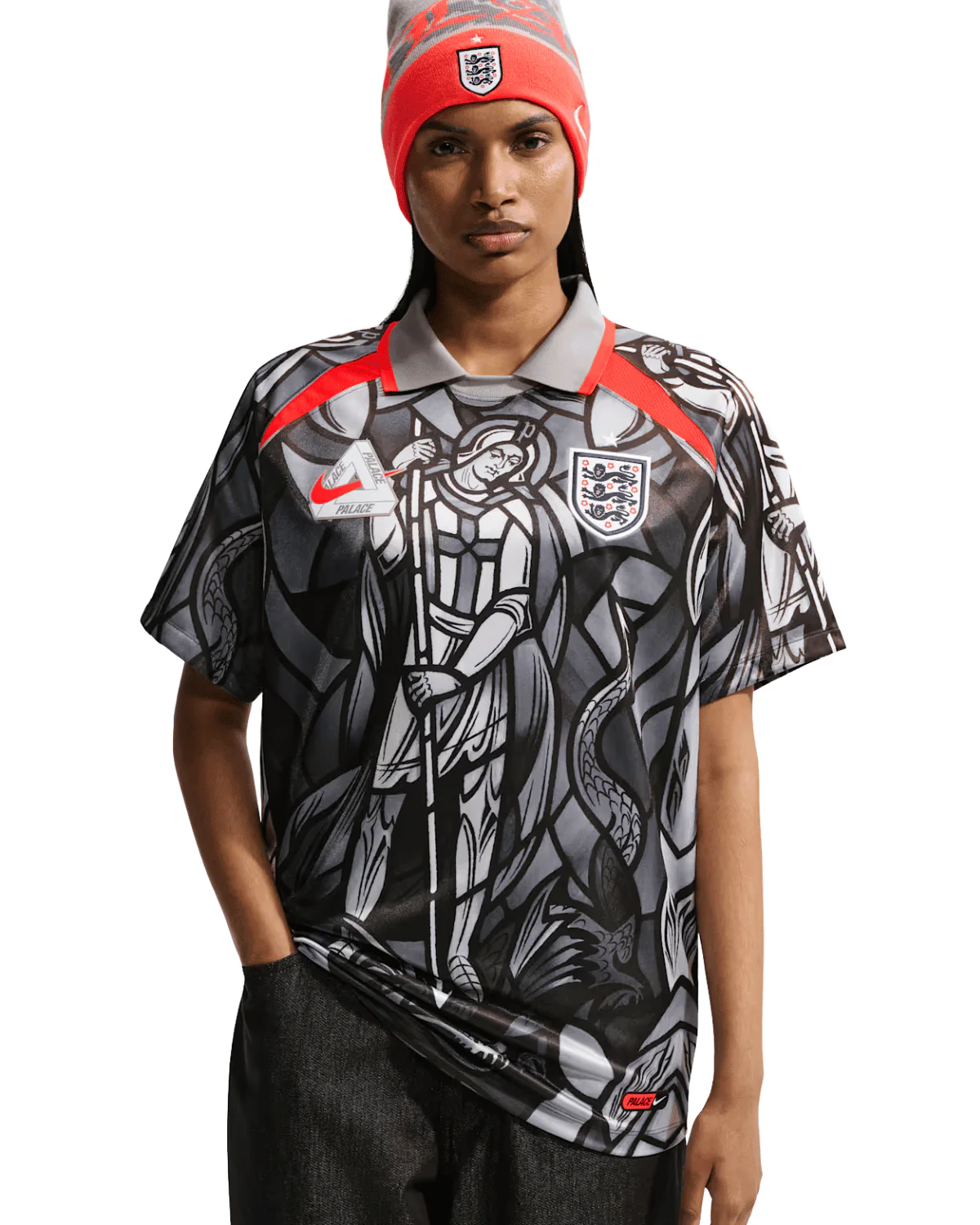England x Palace Short-Sleeve Jersey - Image 4